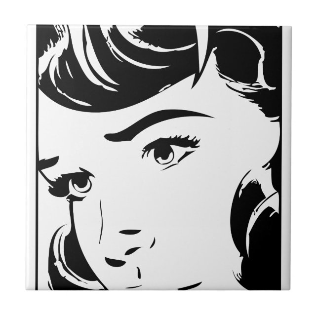 Vintage Comic Tile (Front)