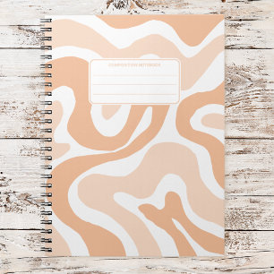 Vintage Composition Book Pastel Custom Stationery