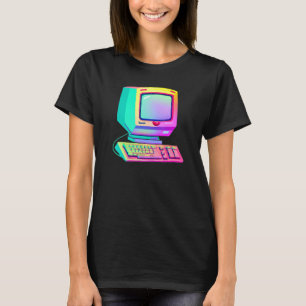 Vintage Computer 80s Retro Men Women Kids T-Shirt