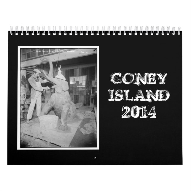 Vintage Coney Island 2014 Calendar (Cover)