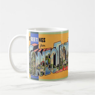 Vintage Connecticut Coffee Mug