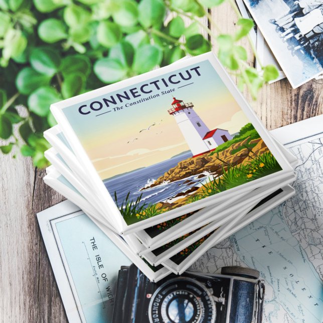 Vintage Connecticut Magnet (Creator Uploaded)