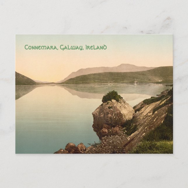Vintage Connemara, Galway, Ireland Card with Music (Front)