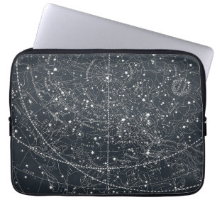Vintage Constellation Map Laptop Sleeve