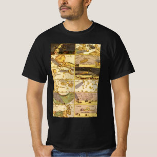 Vintage Constellations, Antique Astronomy & Stars T-Shirt