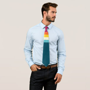 Vintage Contrast Tie