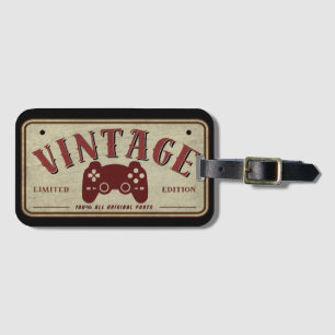 Vintage Controller Limited Edition Original Parts Luggage Tag