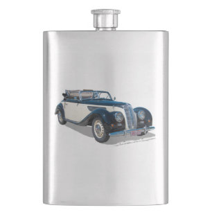 Vintage Convertible Automobile Trans Hip Flask