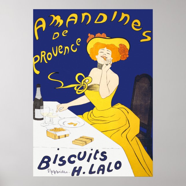 Vintage Cookie Advertisement Poster (Front)