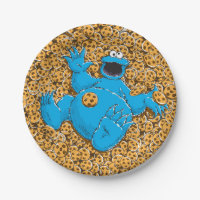 Vintage Cookie Monster and Cookies