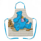 Vintage Cookie Monster Eating Cookies