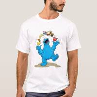 Vintage Cookie Monster Juggling