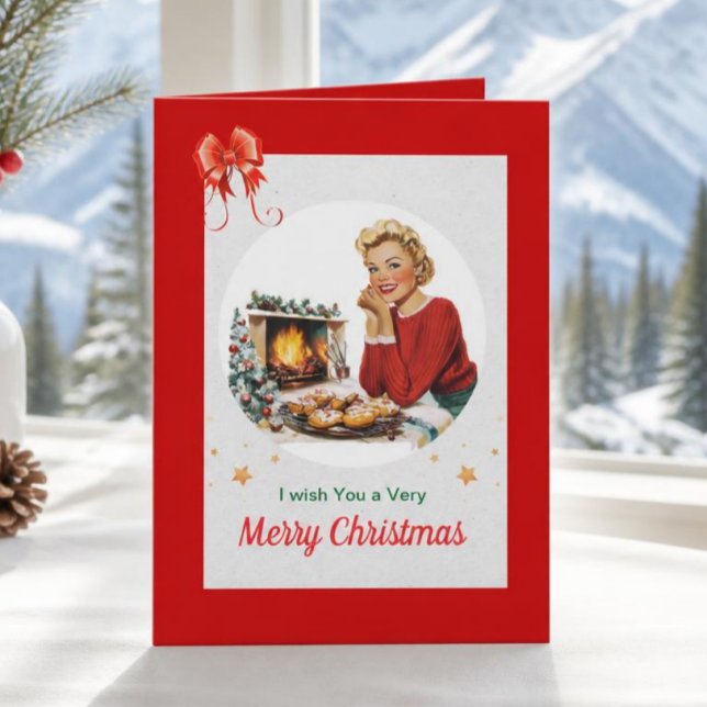 Vintage Cookies Christmas card (Creator Uploaded)