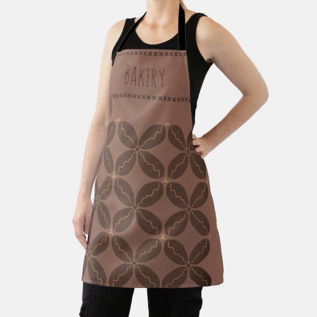 Vintage, Cookies Pattern , Modern  Apron (Insitu)