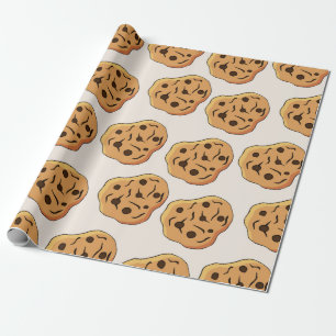 Vintage cookies seamless pattern. hand drawn illus wrapping paper