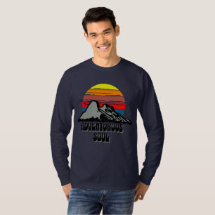 vintage cool camp mountain road trip adventurous T-Shirt
