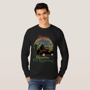 vintage cool campfire hiking mountain road trip T-Shirt