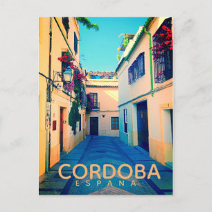 Vintage Cordoba Espana Travel Postcard