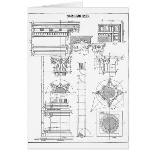 Vintage corinthian architecture
