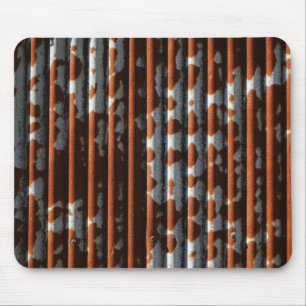 Vintage Corrugated Tin Rustic Corrugated Barn Tin Mouse Pad