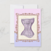 Vintage Corset Lingerie Victorian Bridal Shower