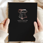 Vintage Corset Logo Lingerie Boutique Business Planner<br><div class="desc">Enhance your business planning with this vintage corset logo lingerie boutique planner. Perfect for women in the lingerie industry,  this planner combines elegance and practicality. The chic vintage corset design adds a touch of sophistication to your daily organisation. Ideal for boutique owners who appreciate stylish and professional planners.</div>