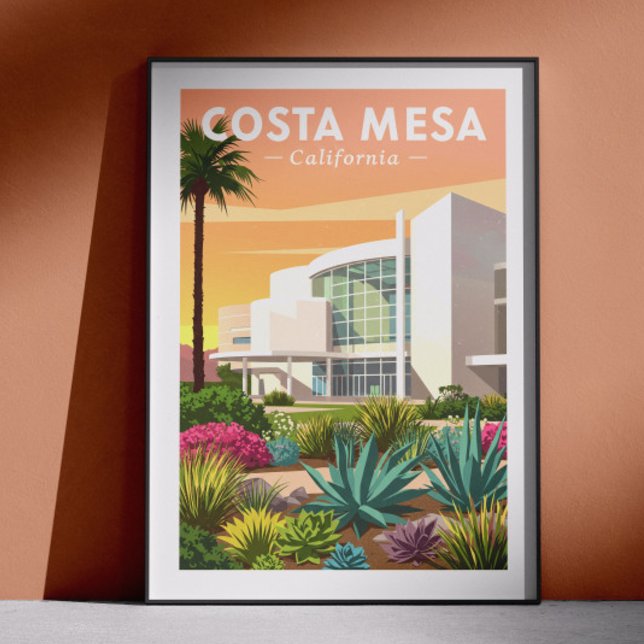 Vintage Costa Mesa California Poster (Creator Uploaded)