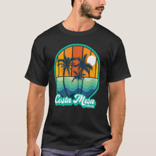 Vintage Costa Mesa California Summer 90s Beach Sou T-Shirt