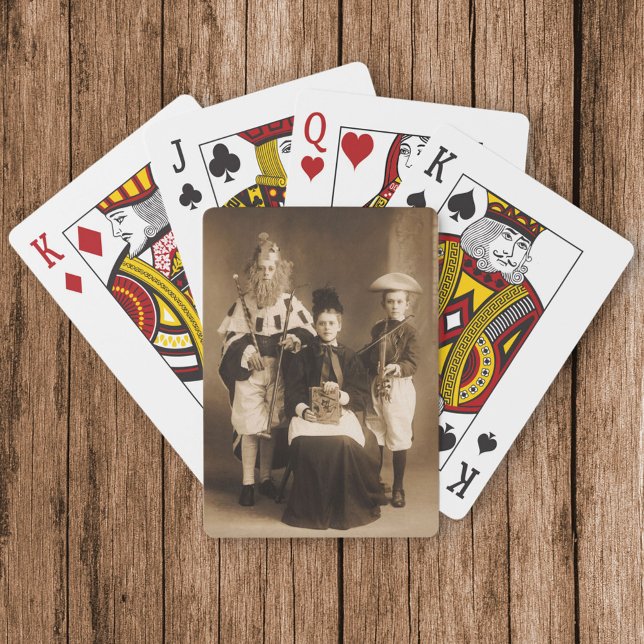 Vintage Costume Party Classic Playing Cards (Creator Uploaded)
