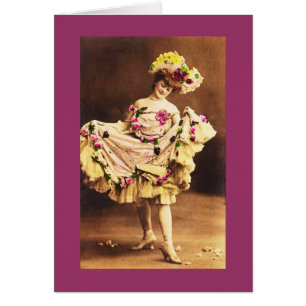 Vintage Costumed Dancer