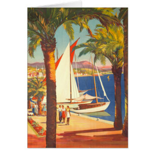 Vintage Cote D'Azur French Travel