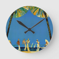 Vintage Cote D'Azur French Travel Clock