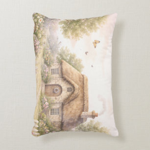 Vintage Cottage Accent Pillow