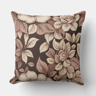 Vintage Cottage Floral Cushion