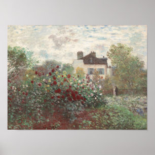 Vintage Cottage Garden Print