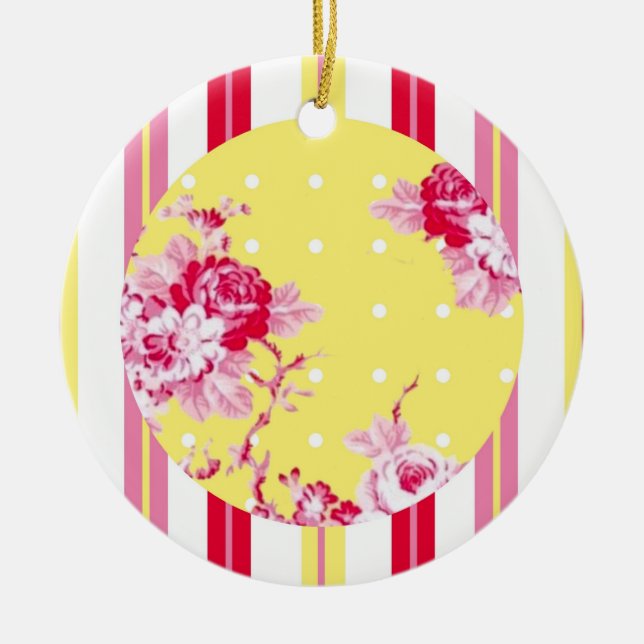 Vintage Cottage Ornament (Front)