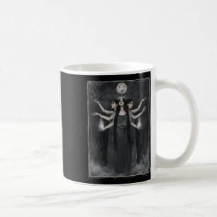 Vintage Cottagecore Aesthetic Witches Werewolves M Coffee Mug