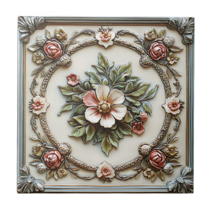 Vintage Cottagecore Farmhouse Decorative Unique Tile