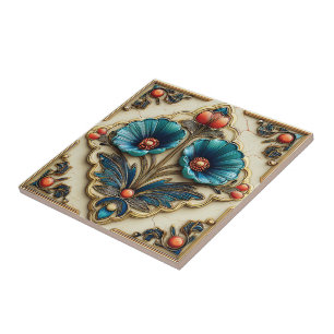 Vintage Cottagecore Farmhouse Decorative Unique Tile