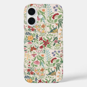 Vintage Cottagecore Floral Pattern Custom Soft Mam iPhone 16 Case