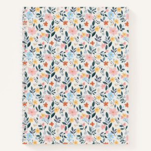 Vintage Cottagecore Small Floral Garden Notebook