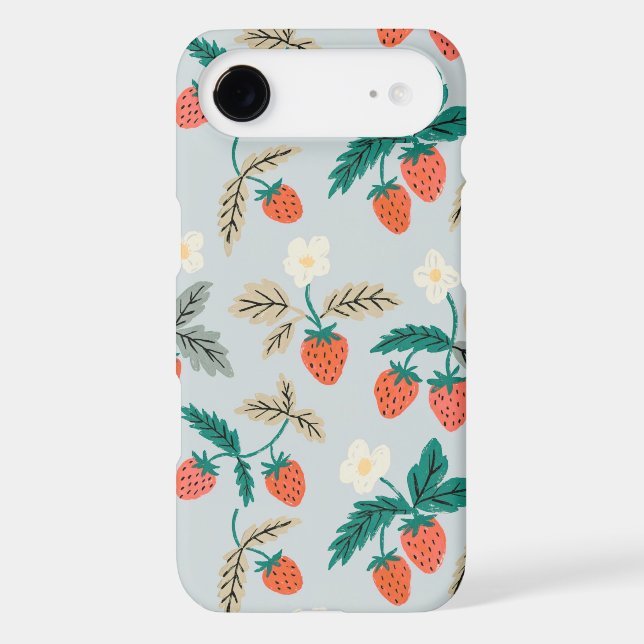 Vintage Cottagecore Strawberry Pattern (Back)