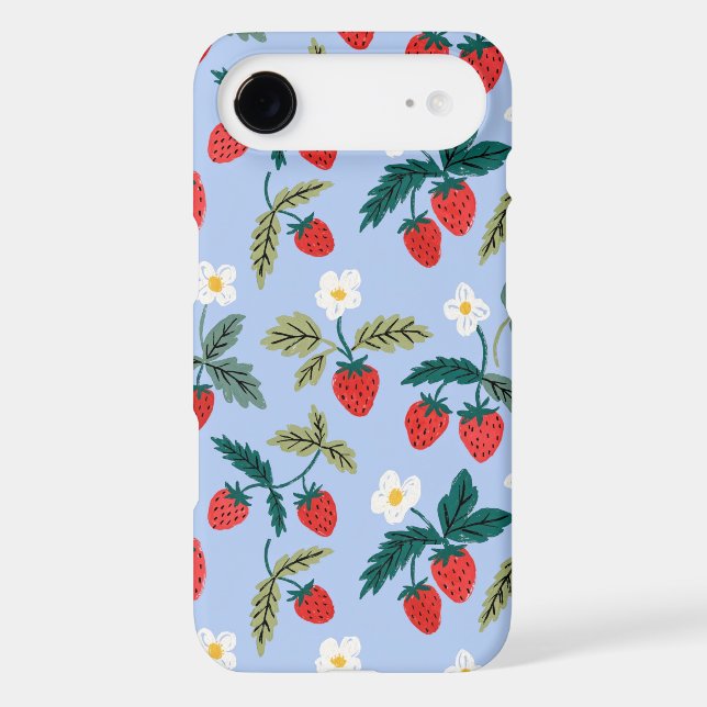 Vintage Cottagecore Strawberry Pattern (Back)