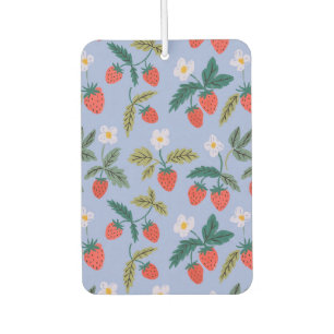 Vintage Cottagecore Strawberry Pattern Car Air Freshener