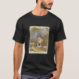 Vintage cottagecore the wizard frog riding snail t T-Shirt