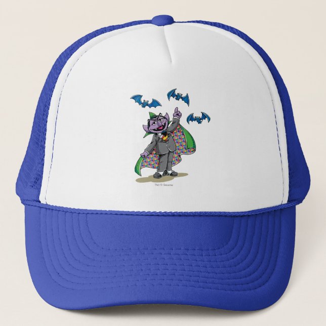 Vintage Count von Count Trucker Hat (Front)