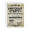 Vintage Country Anniversary Party Invitation