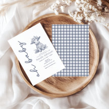 Vintage Country Charm Oh Baby Shower
