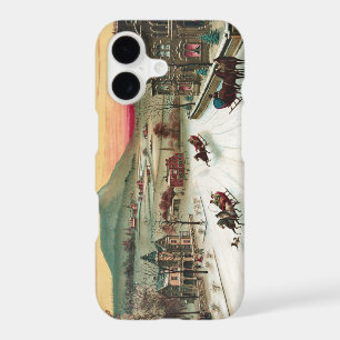 Vintage Country Christmas Scene