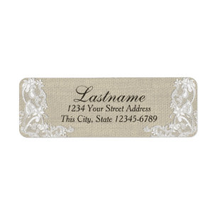 Vintage Country Floral Lace